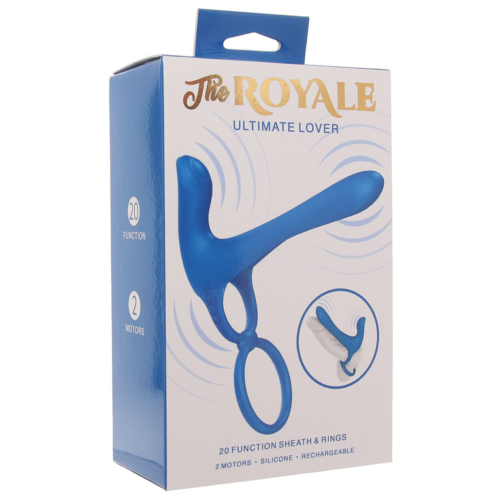 The Royale Ultimate Lover Vibrating Enhancer - Tophatter's Vibrator Deals Online Male Enhancement > Extenders and Sleeves - Tophatter Daily Deals
