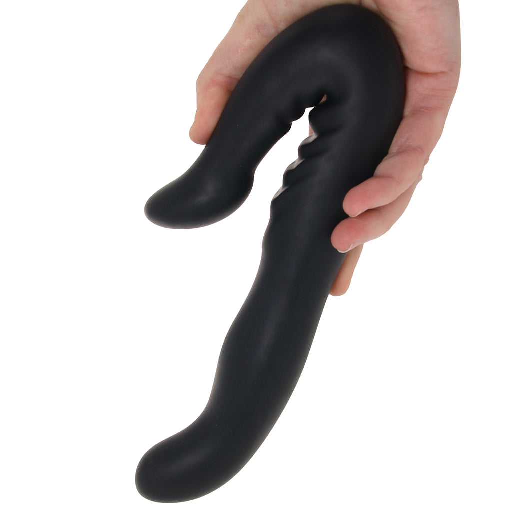 Fetish Fantasy Elite 8 Inch Strapless Strap-On in Black Dildo Sex Toys > Strap-On and Harnesses - Tophatter Daily Deals