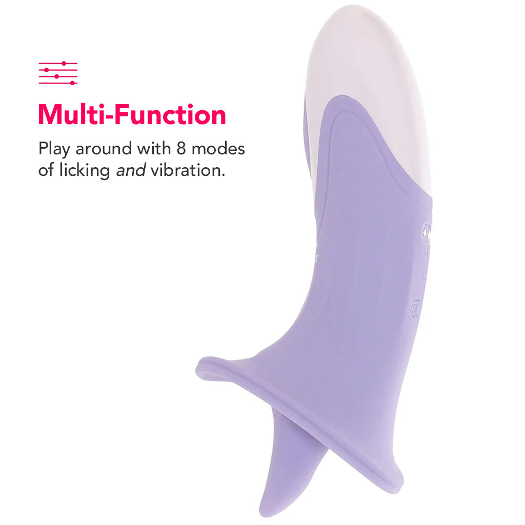 Lix & Kisses Tongue Twirling Vibe Vibrators > Clitoral Stimulators - Tophatter Daily Deals