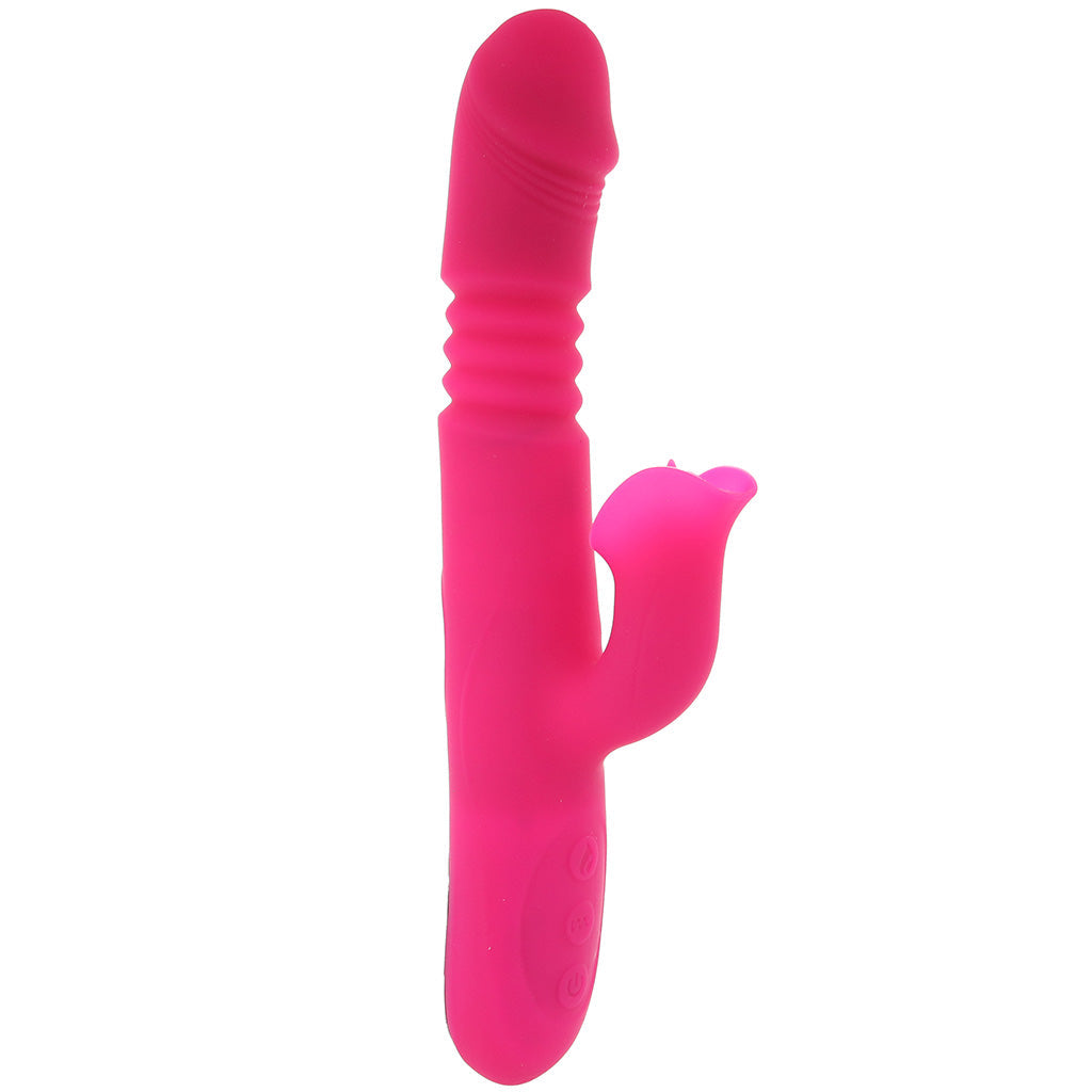 The Royale Passion Heat Thrusting & Rotating Rabbit Vibe Vibrators > Rabbit Vibrators - Tophatter Daily Deals