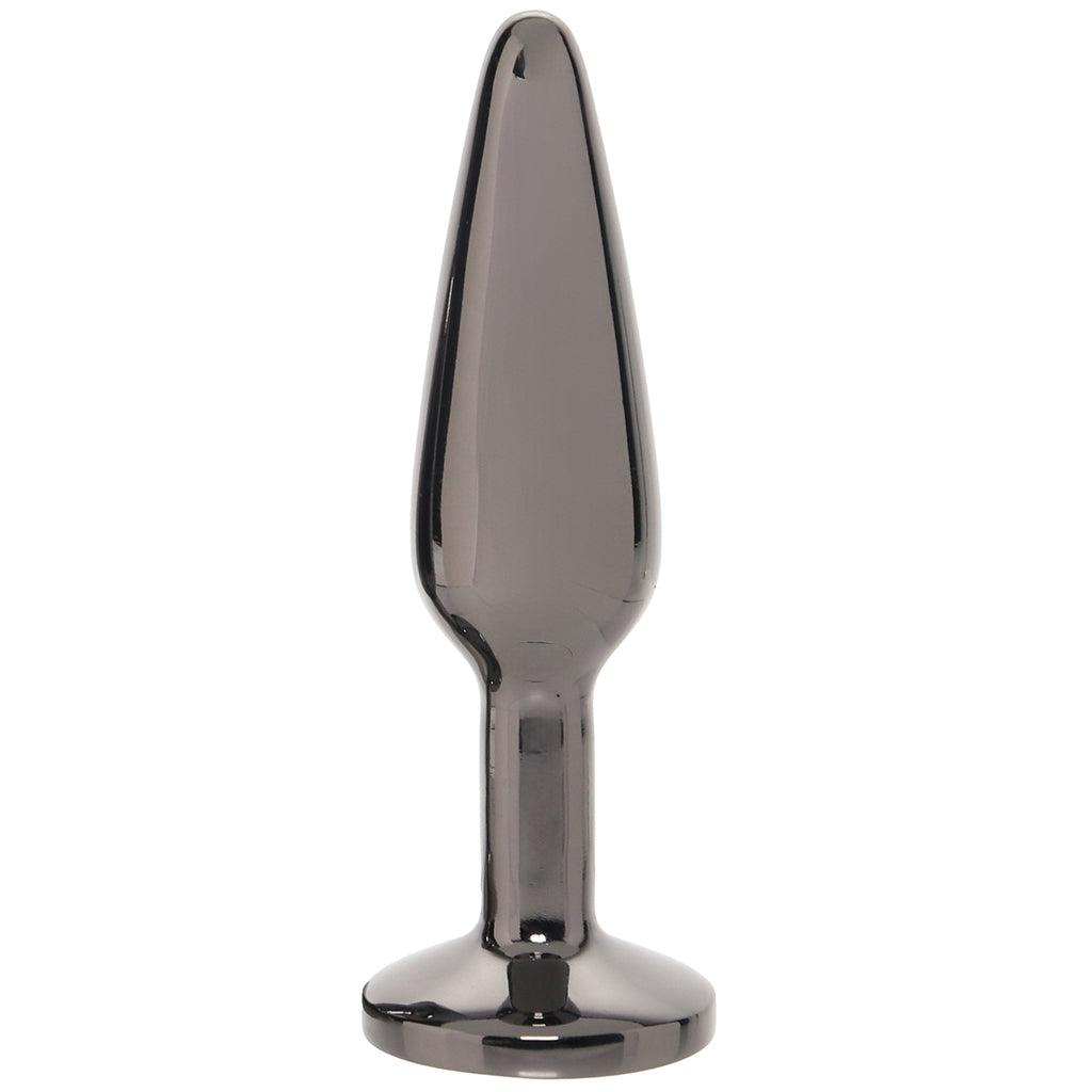 Rear Assets Medium Tapered Butt Plug in Gunmetal Anal Sex Toys > Butt Plugs - Tophatter Daily Deals