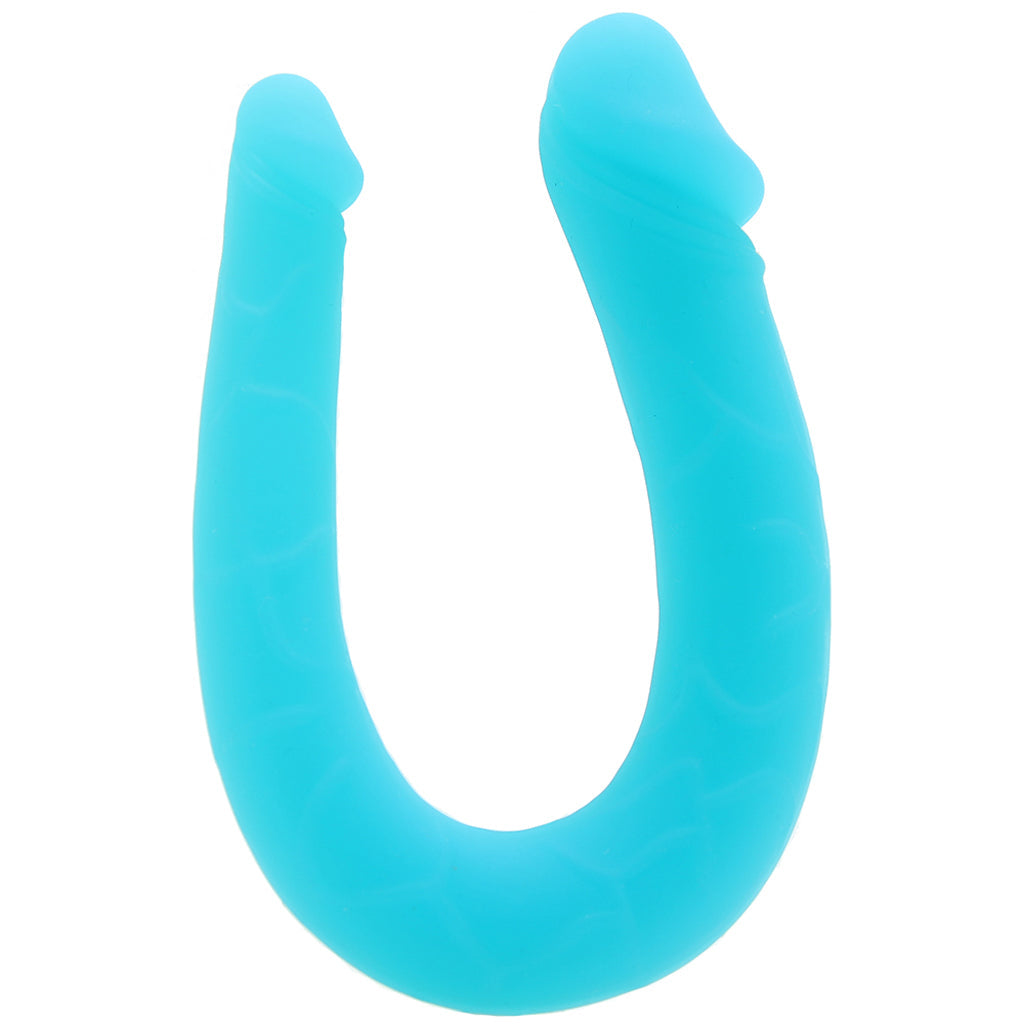 Silicone AC/DC Double Dildo in Teal - Tophatter's Adult Products Dildo Sex Toys > Double Ended Dildos - Tophatter Daily Deals