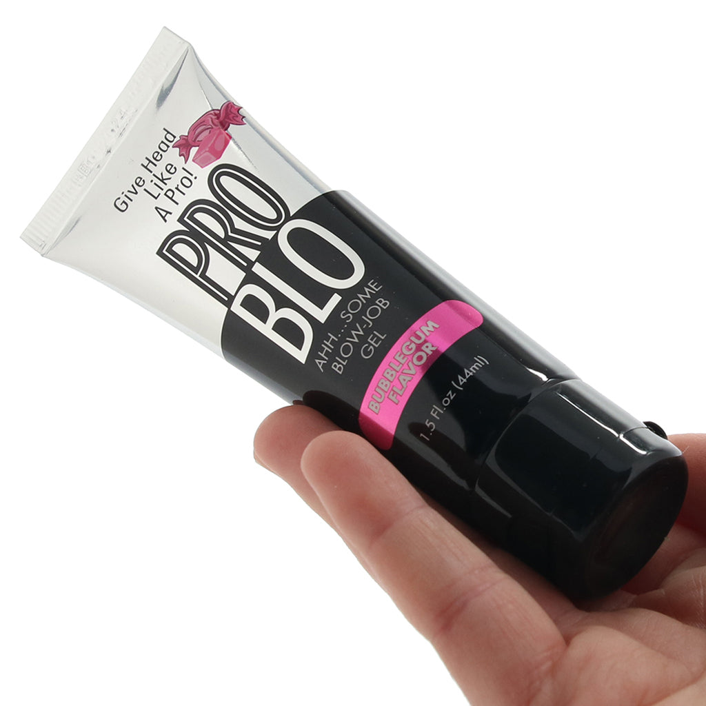 Pro Blo Flavored Oral Gel 1.5oz/44ml in Bubblegum - Tophatter's Adult Products Lubes and Lotions > Female Enhancement - Tophatter Daily Deals
