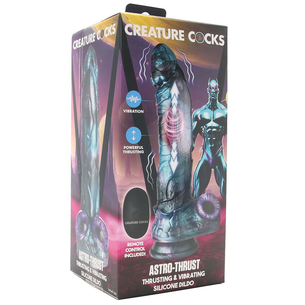 Creature Cocks Astro-Thrust Vibe - Tophatter's Adult Sex Toys Online Vibrators > Silicone - Tophatter Daily Deals