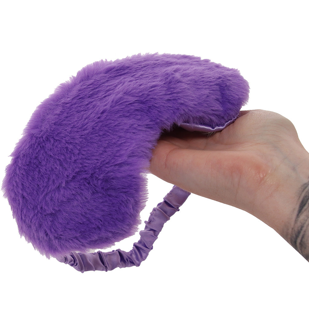 Ouch! Fluffy Blindfold in Purple Bondage and Fetish > Pleasure Masks and Dress Up Play - Tophatter Daily Deals