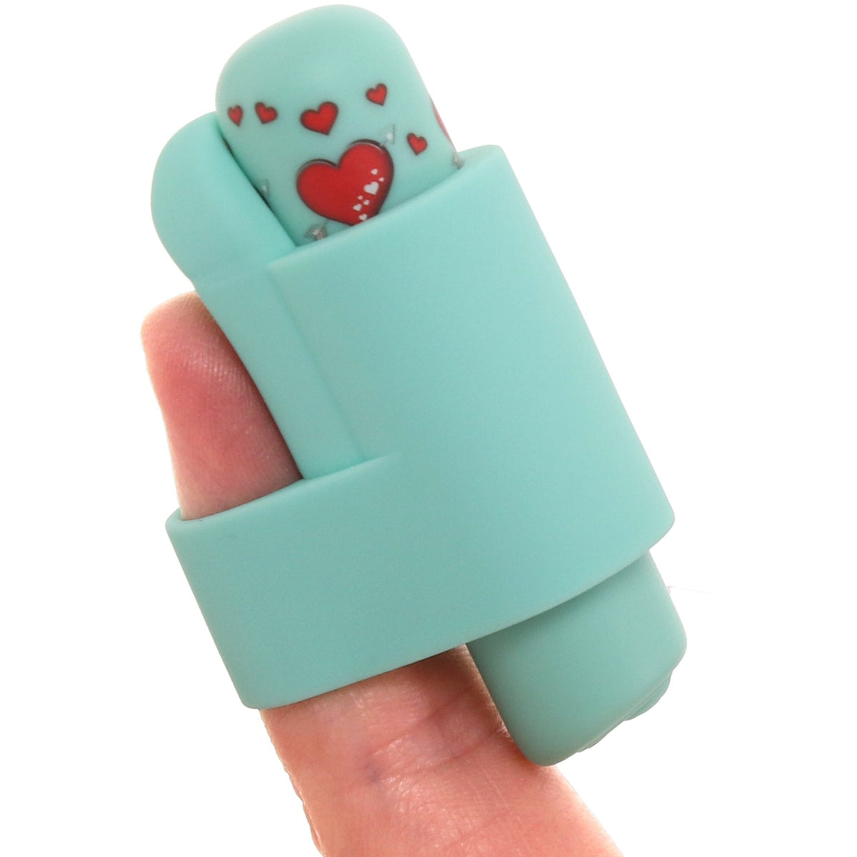 Jilly Mini Jaguar Powered Bullet Vibe with Finger Sleeve Vibrators > Bullet and Egg Vibrators - Tophatter Daily Deals