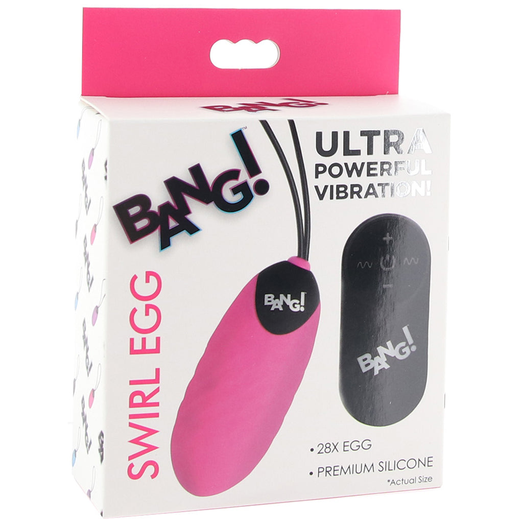 Bang! Swirl Egg Remote Vibe - Tophatter's Vibrator Deals Online Vibrators > Bullet and Egg Vibrators - Tophatter Daily Deals