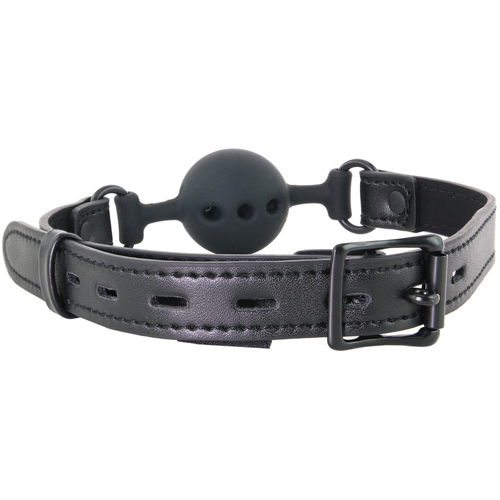 Saffron Breathable Ball Gag - Tophatter's Adult Products Bondage and Fetish > Ball Gags & Mouth Restraints - Tophatter Daily Deals