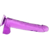 Size Queen 10 Inch Jelly Dildo in Purple Dildo Sex Toys > Realistic Dildos - Tophatter Daily Deals