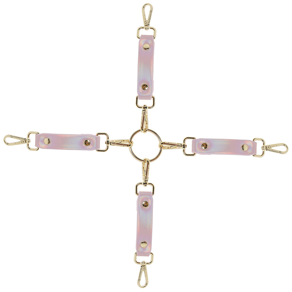 Ouch! Paris Collection Hogtie Connectors in Pink Bondage and Fetish > Restraints - Tophatter Daily Deals