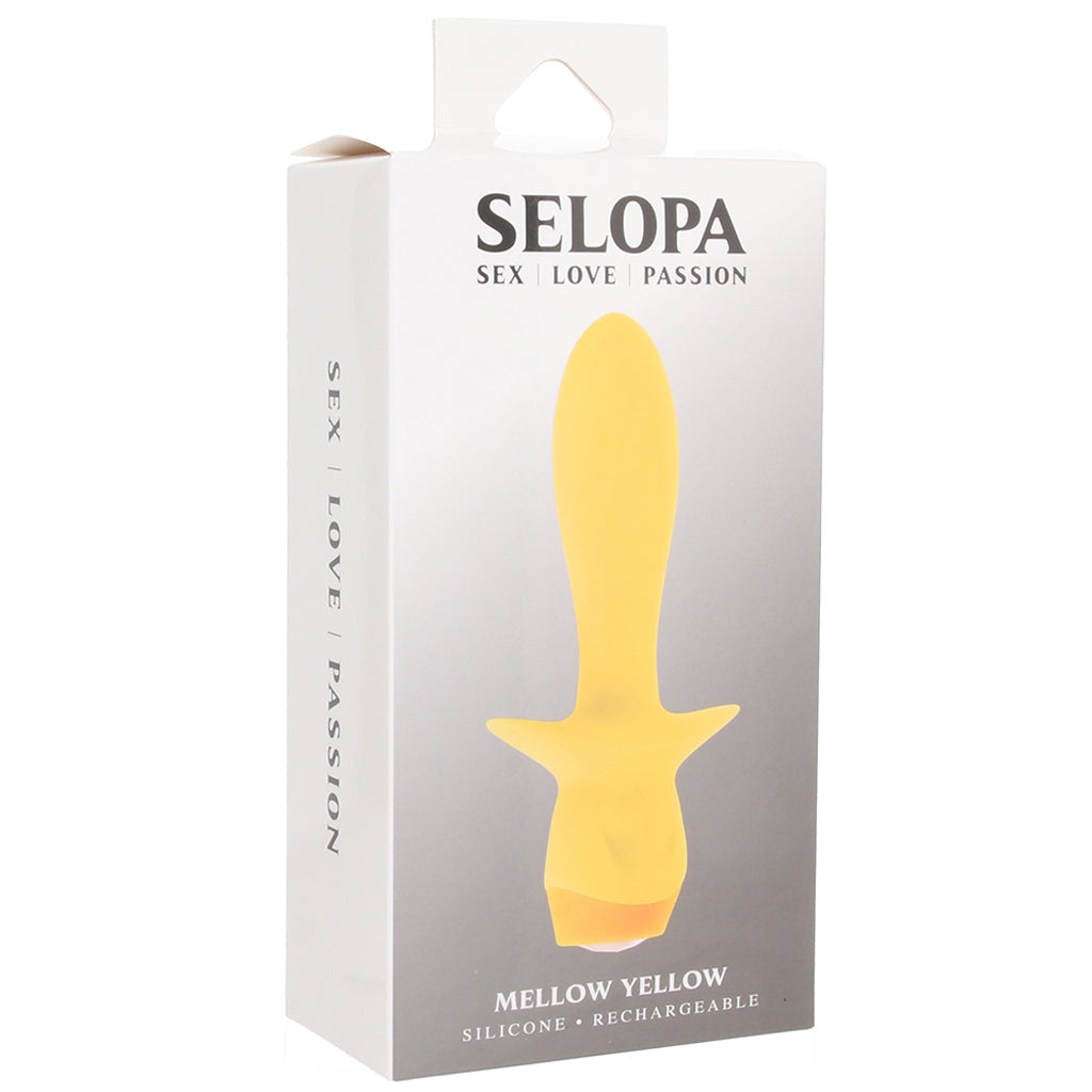 Selopa Mellow Yellow Vibrating Plug - Tophatter's Vibrator Deals Online Anal Sex Toys > Anal Vibrators - Tophatter Daily Deals