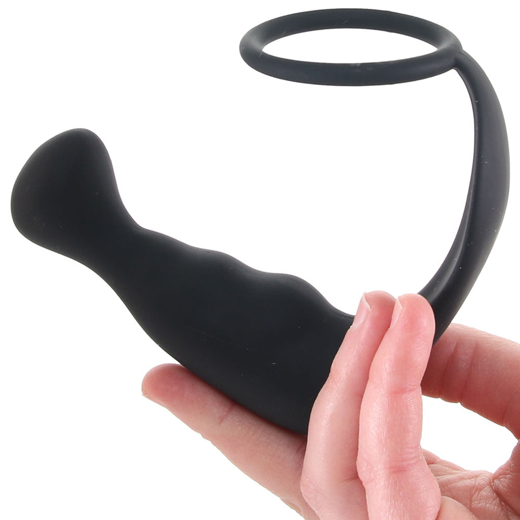 Magic Remote SlimFit Anal Plug and Ring - Tophatter's Adult Sex Toys Online Anal Sex Toys > Prostate Massagers - Tophatter Daily Deals