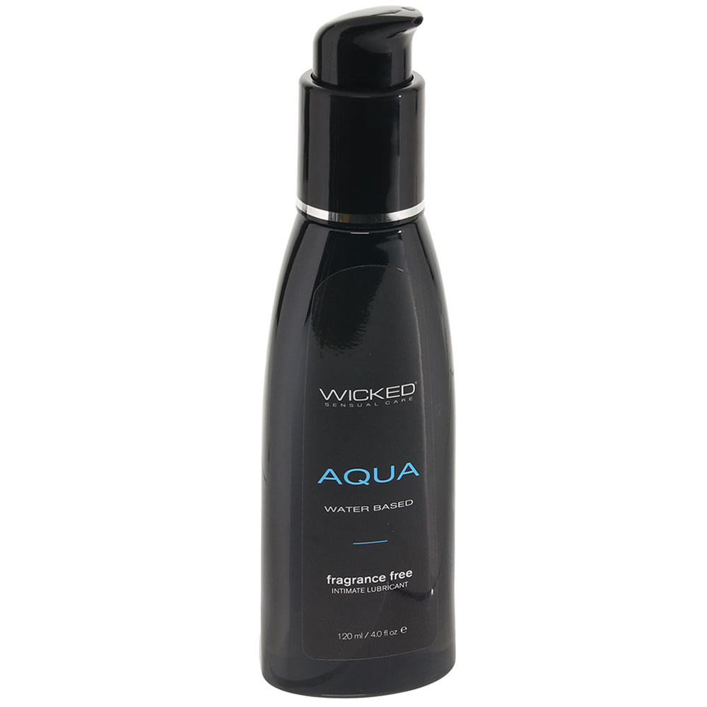 Aqua Fragrance Free Water Based Lube 4oz/120ml - Tophatter's Adult Products Lubes and Lotions > Water Based Sex Lubes - Tophatter Daily Deals