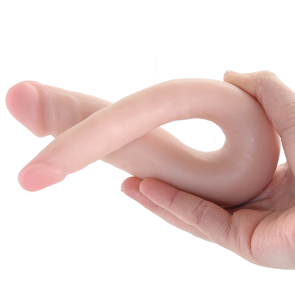 Dr. Skin Mini 12 Inch Double Dildo in Vanilla - Tophatter's Adult Products Dildo Sex Toys > Double Ended Dildos - Tophatter Daily Deals