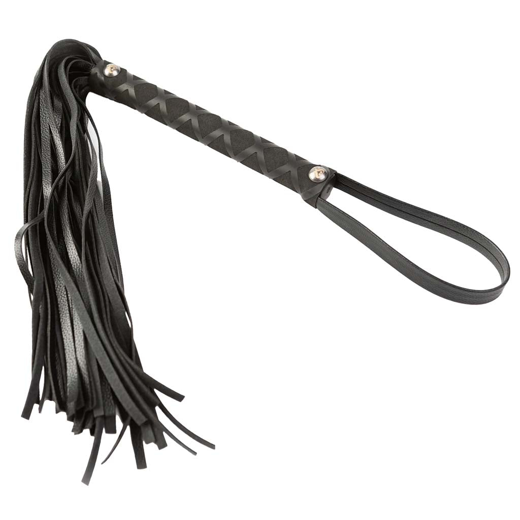 Sei Mio Primed for Punishment Faux Leather Flogger - Tophatter's Adult Sex Toys Online Bondage and Fetish > Whips and Crops - Tophatter Daily Deals