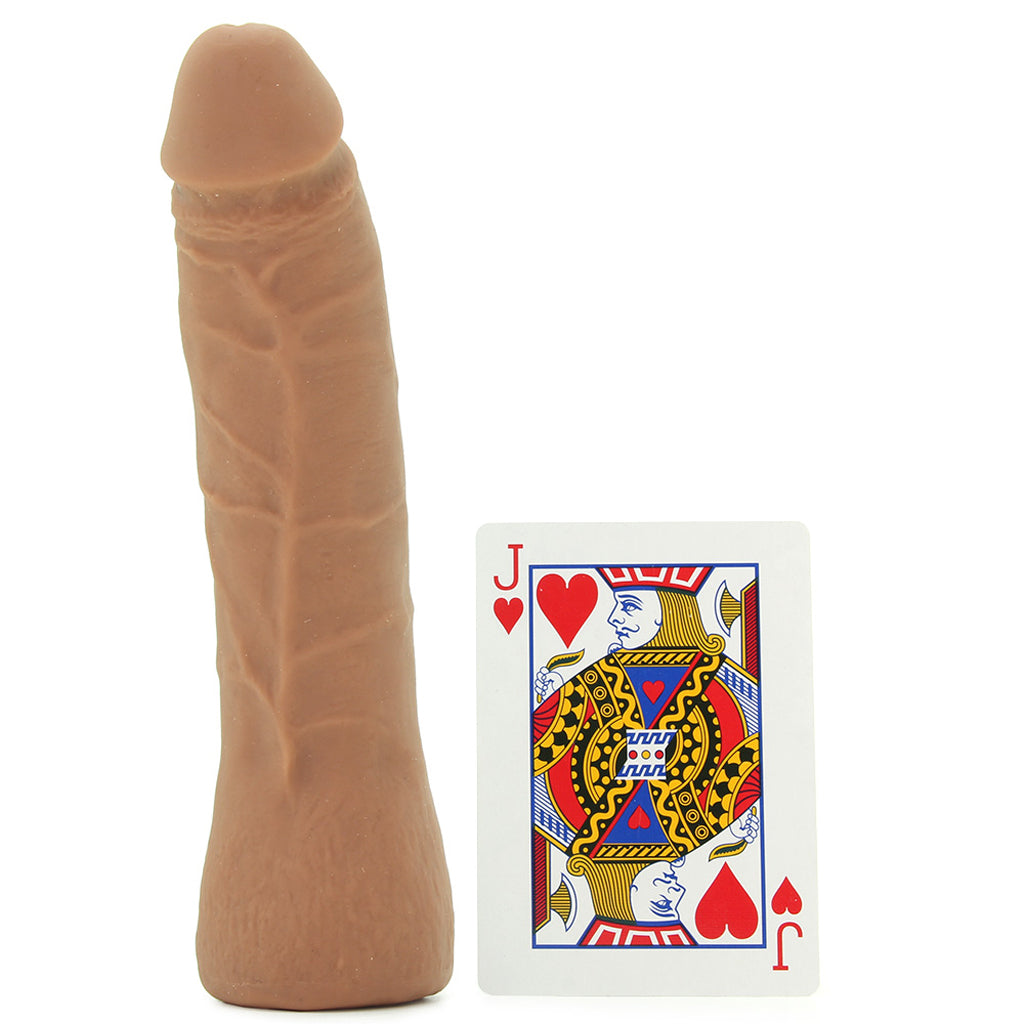 7 Inch Thin ULTRASKYN Vac-U-Lock Dildo in Brown - Tophatter's Adult Products Dildo Sex Toys > Realistic Dildos - Tophatter Daily Deals
