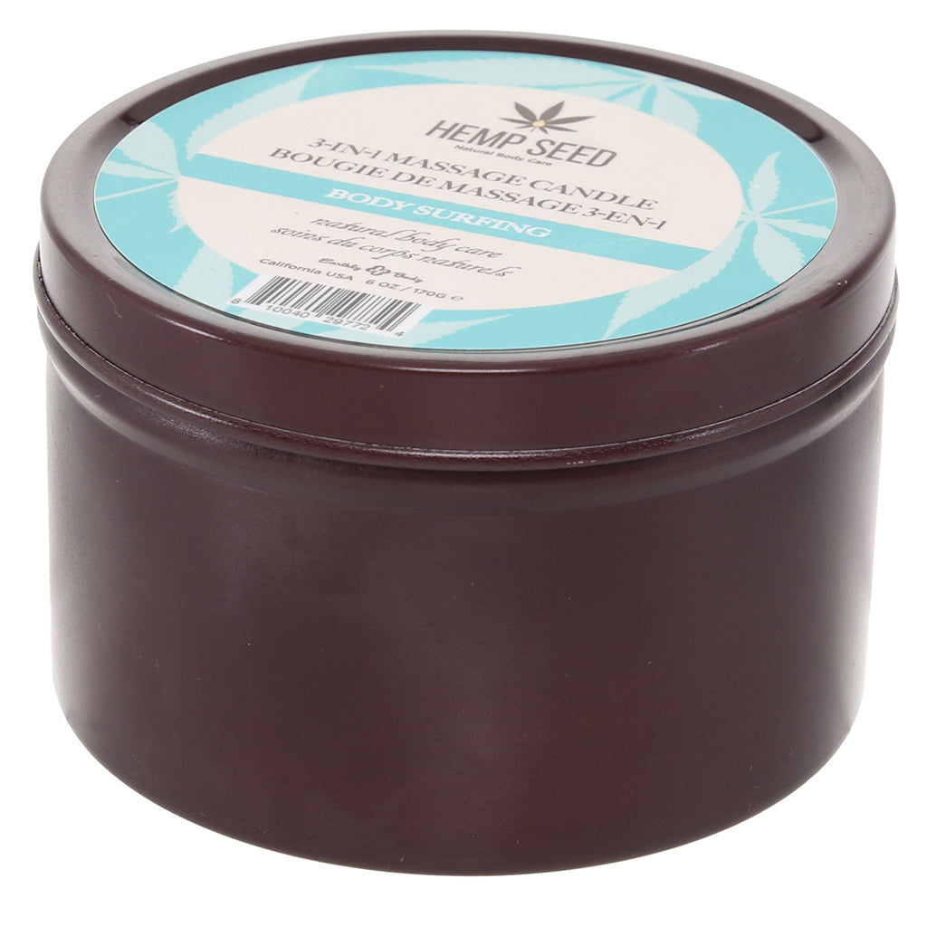 3-in-1 Massage Candle 6oz/170g in Body Surfing - Tophatter's Adult Sex Toys Online Lubes and Lotions > Erotic Massage Oils - Tophatter Daily Deals
