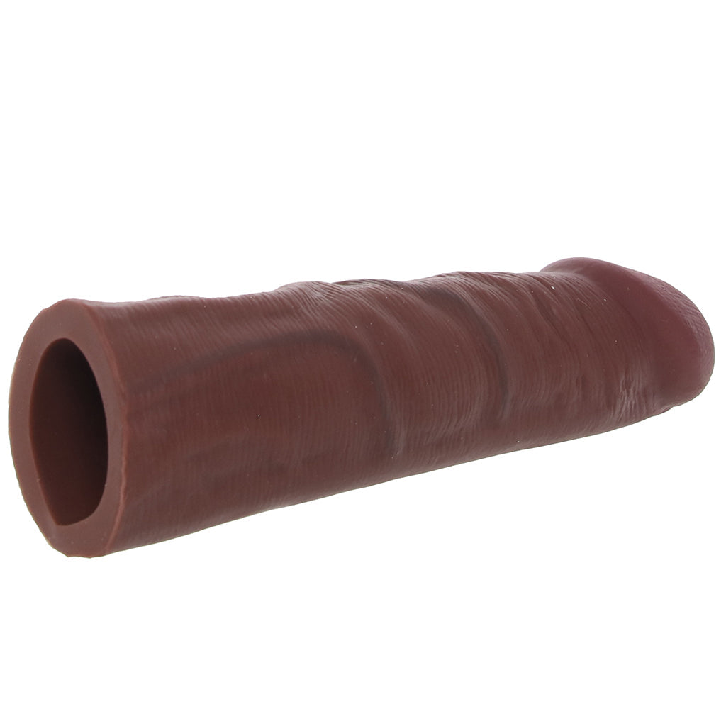 Jock 1.5 Inch Silicone Penis Extension in Dark - Tophatter's Adult Sex Toys Online Male Enhancement > Extenders and Sleeves - Tophatter Daily Deals
