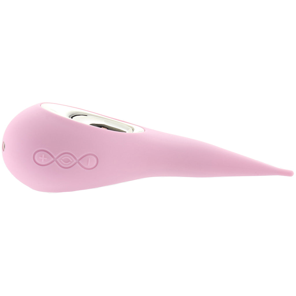 Lelo DOT Elliptical Clitoral Stimulator in Pink Vibrators > Clitoral Stimulators - Tophatter Daily Deals
