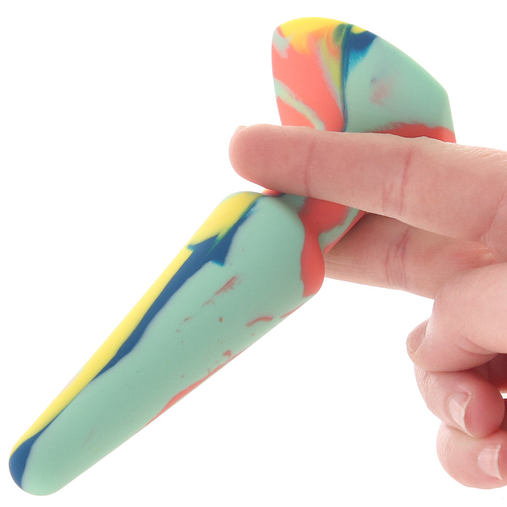 A-Play Groovy 5 Inch Anal Plug in Sunrise Anal Sex Toys > Butt Plugs - Tophatter Daily Deals