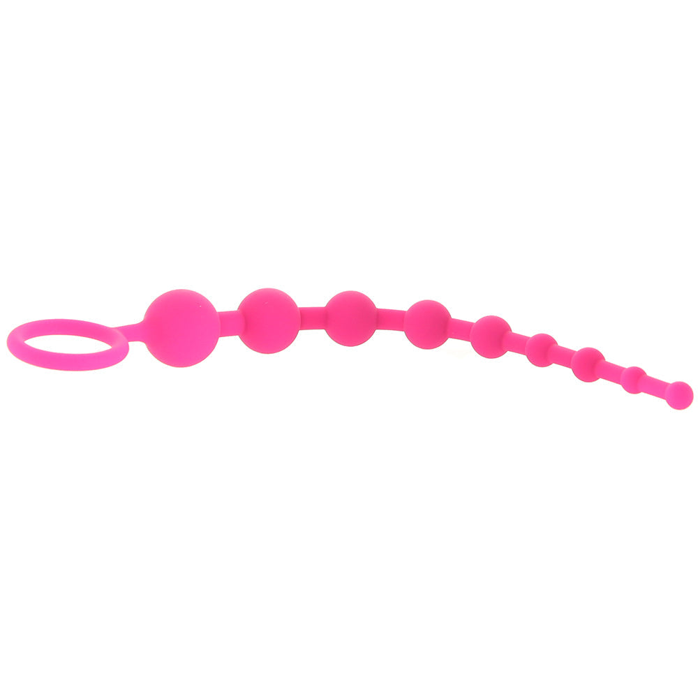 All About Anal Seamless Anal Beads in Pink - Wholesale Prices (Limited Deals)