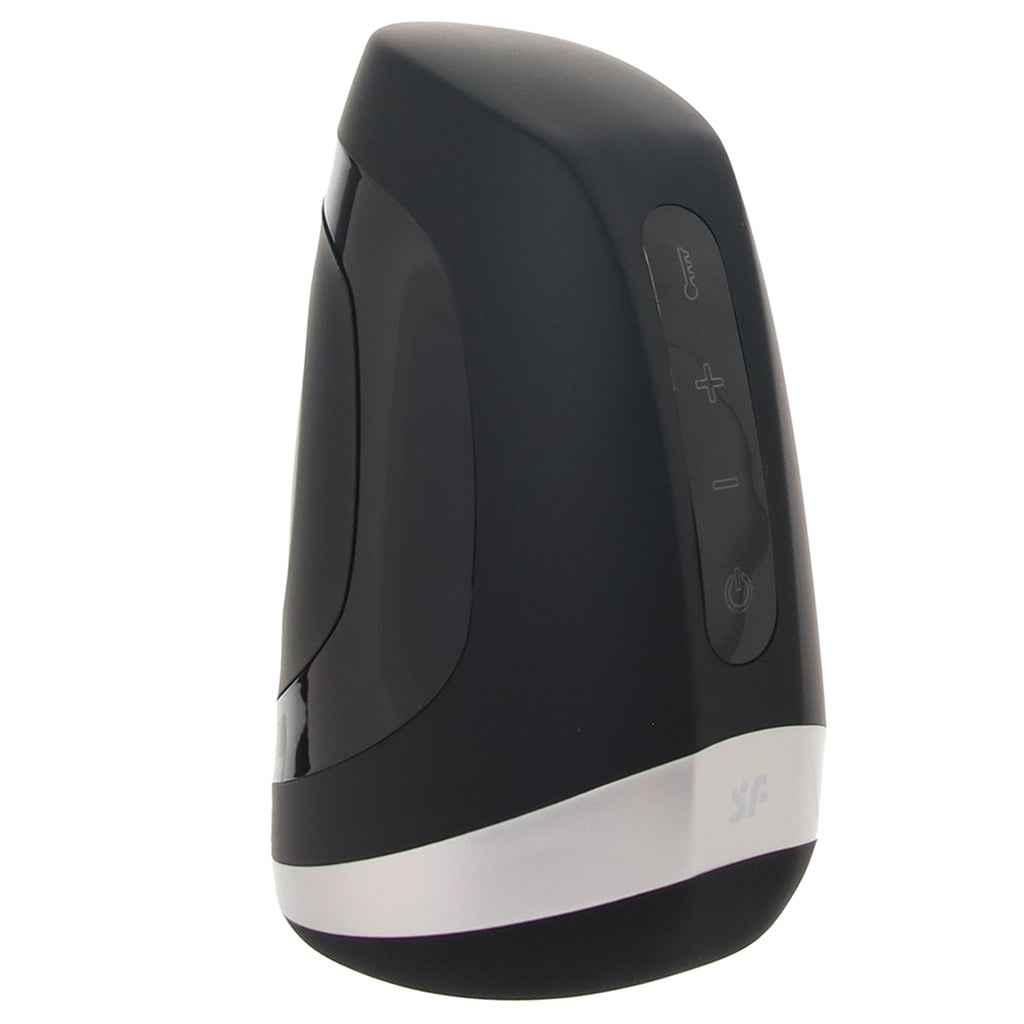 Satisfyer Men Heat & Vibration Stroker Male Masturbators > Vibrating - Tophatter Daily Deals