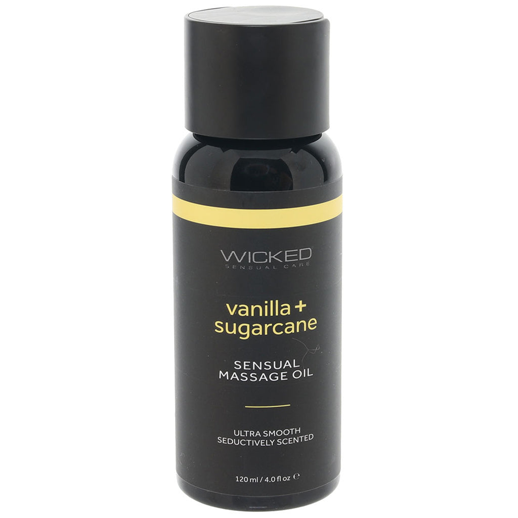Sensual Massage Oil 4oz/120ml in Vanilla & Sugarcane Lubes and Lotions > Erotic Massage Oils - Tophatter Daily Deals