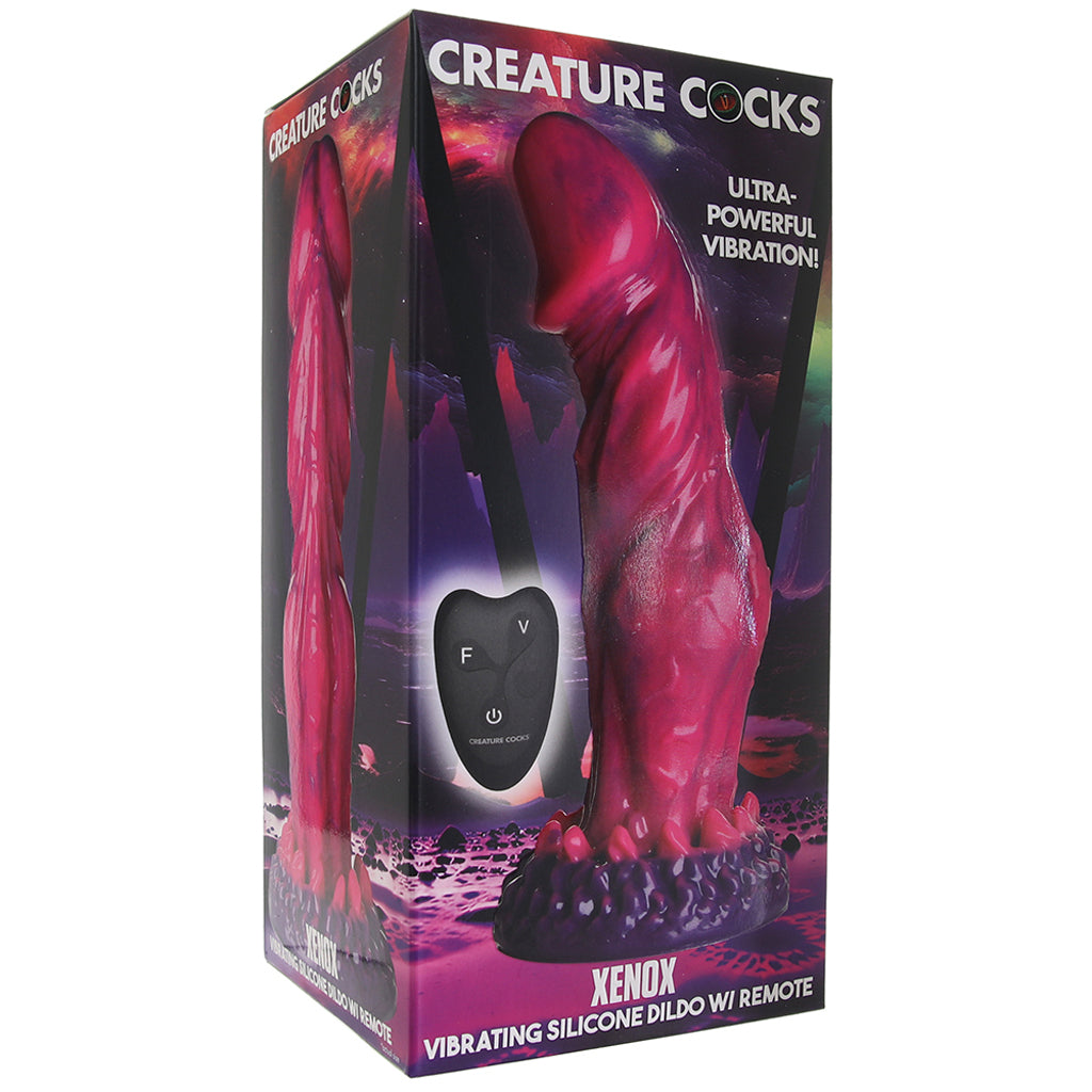 Creature Cocks Xenox Remote Vibe Dildo Sex Toys > Fantasy Dildos - Tophatter Daily Deals