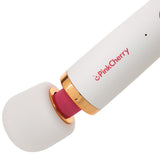 PinkCherry Premium Powered Wand in White - Tophatter's Adult Sex Toys Online Vibrators > Wands - Tophatter Daily Deals