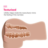 Rear Beauty Sucking & Vibrating Masturbator in Light Male Masturbators > Realistic Butts - Tophatter Daily Deals