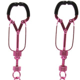Ouch! Helix Nipple Clamps in Pink Bondage and Fetish > Nipple Stimulators & Clamps - Tophatter Daily Deals
