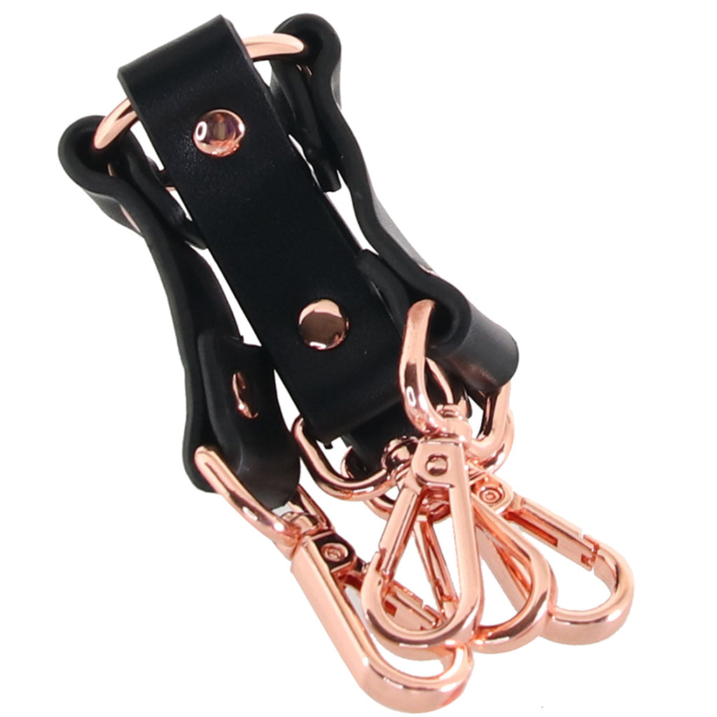 Bondage Couture Hogtie in Rose Gold Bondage and Fetish > Restraints - Tophatter Daily Deals