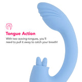 Playboy Sapphire Sky Rabbit Vibe - Tophatter's Vibrator Deals Online Vibrators > Rabbit Vibrators - Tophatter Daily Deals