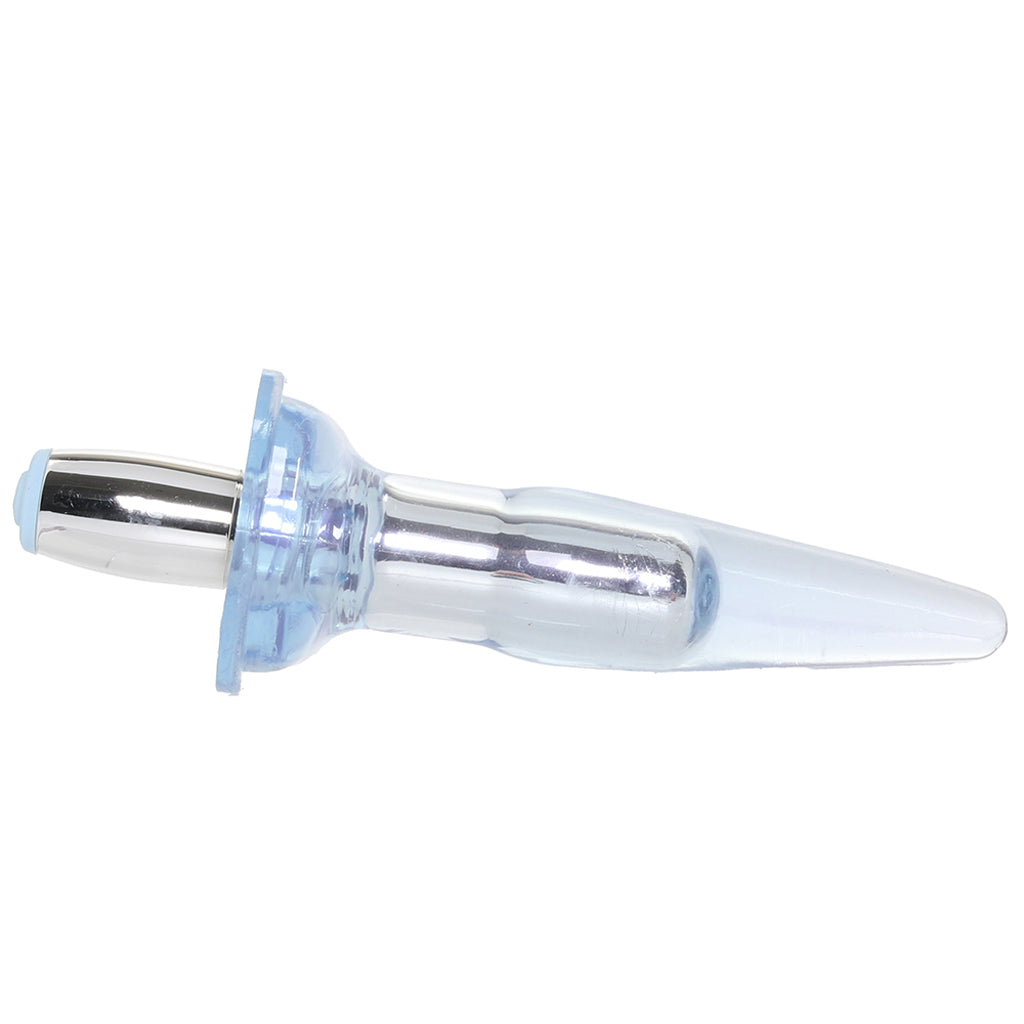 High Intensity Vibro Tease Anal Probe in Ice Blue - Tophatter's Vibrator Deals Online Shop by Brand > CalExotics - Tophatter Daily Deals