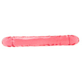 Crystal Jellies 12 Inch Double Dong in Pink Dildo Sex Toys > Double Ended Dildos - Tophatter Daily Deals