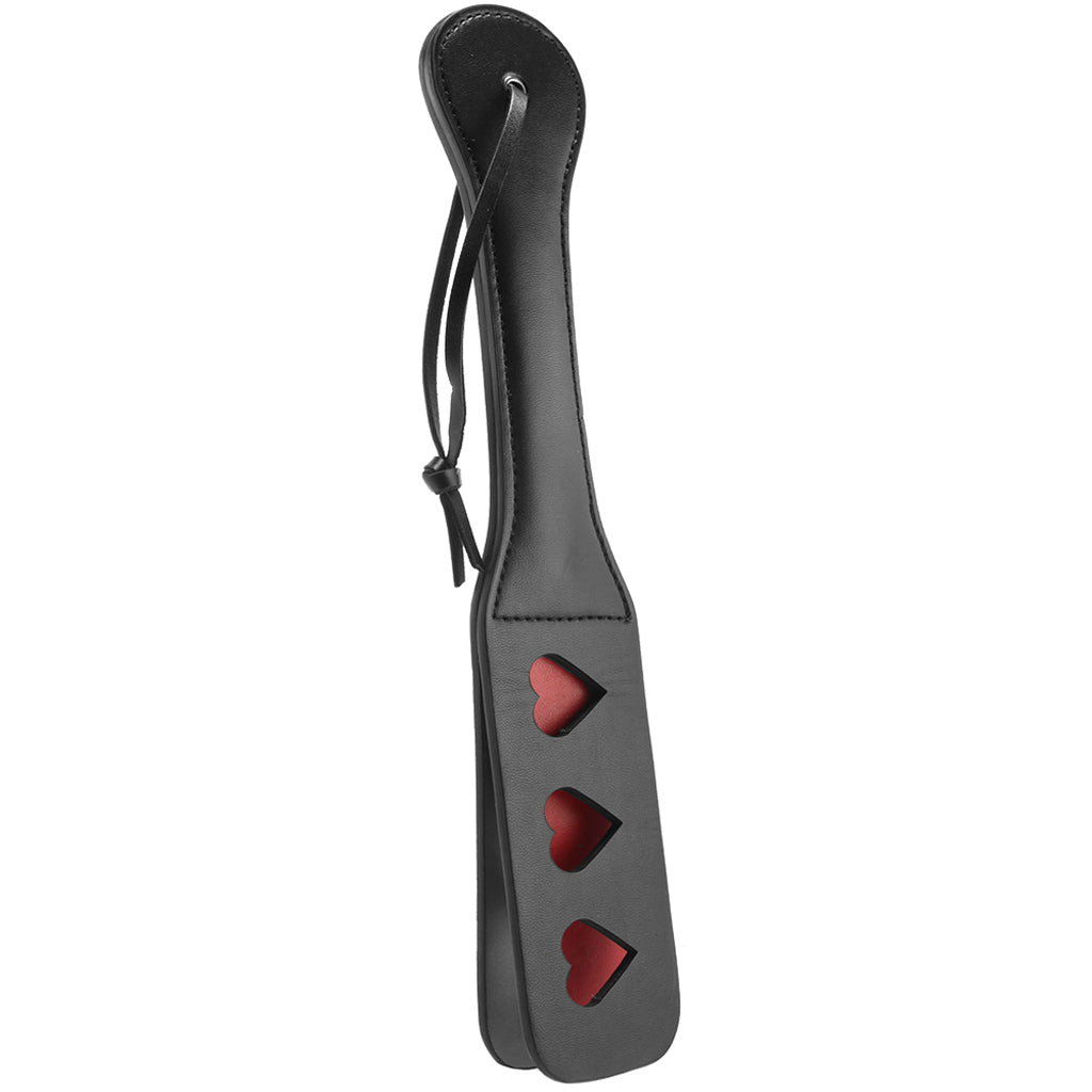 Ouch! HEARTS Paddle - Tophatter's Adult Products Bondage and Fetish > Whips and Crops - Tophatter Daily Deals