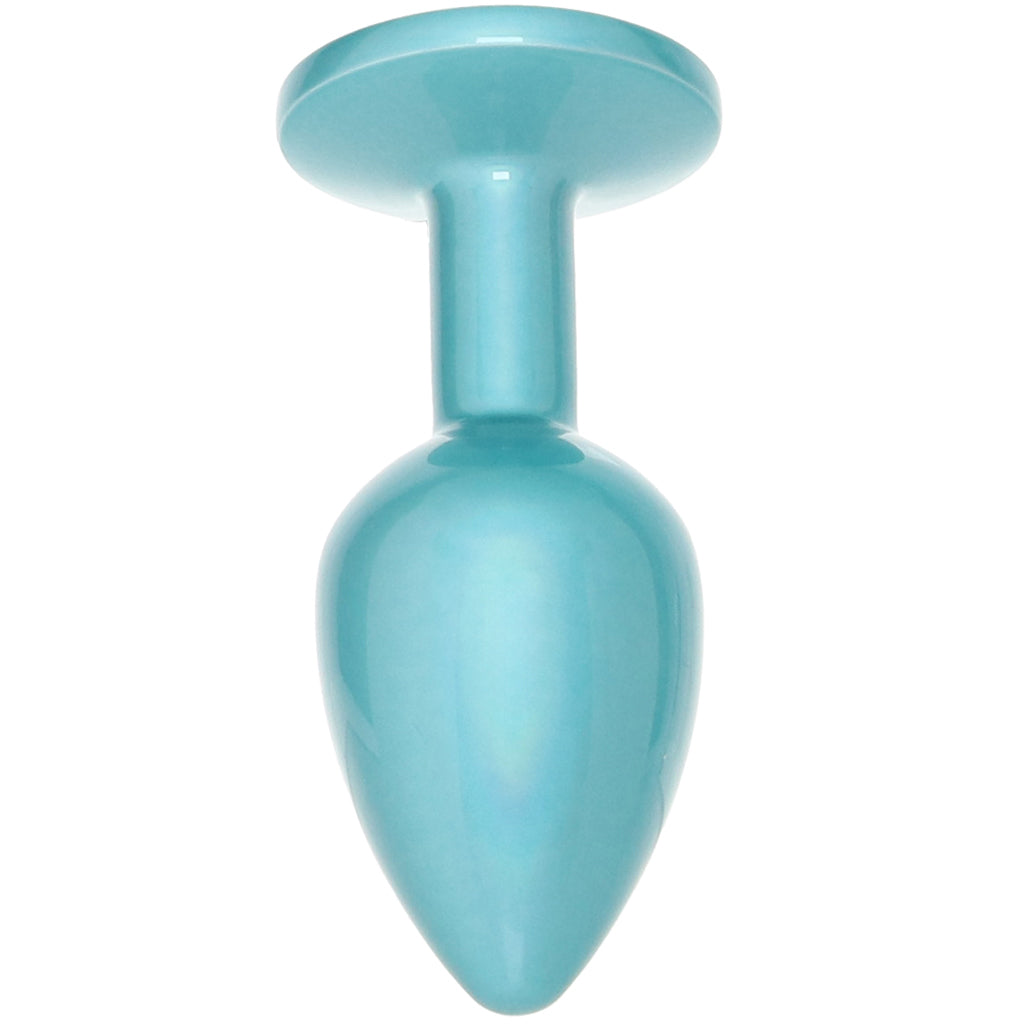 Rear Assets 3 Piece Metal Butt Plug Kit in Teal Anal Sex Toys > Butt Plugs - Tophatter Daily Deals