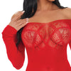 Scarlet Seduction Lace & Mesh Dress Lingerie > Lingerie - Tophatter Daily Deals