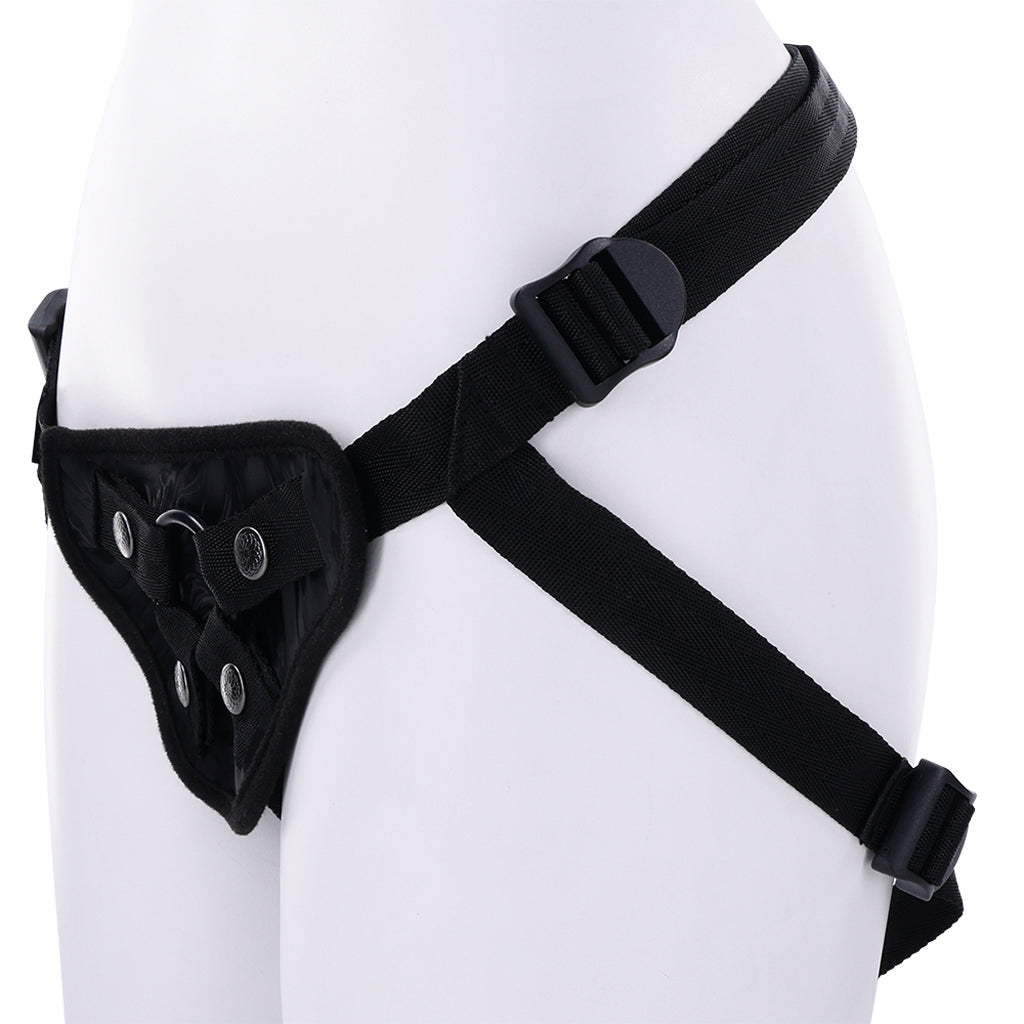 Velvet Noir Strap-On - Tophatter's Adult Sex Toys Online Dildo Sex Toys > Strap-On and Harnesses - Tophatter Daily Deals