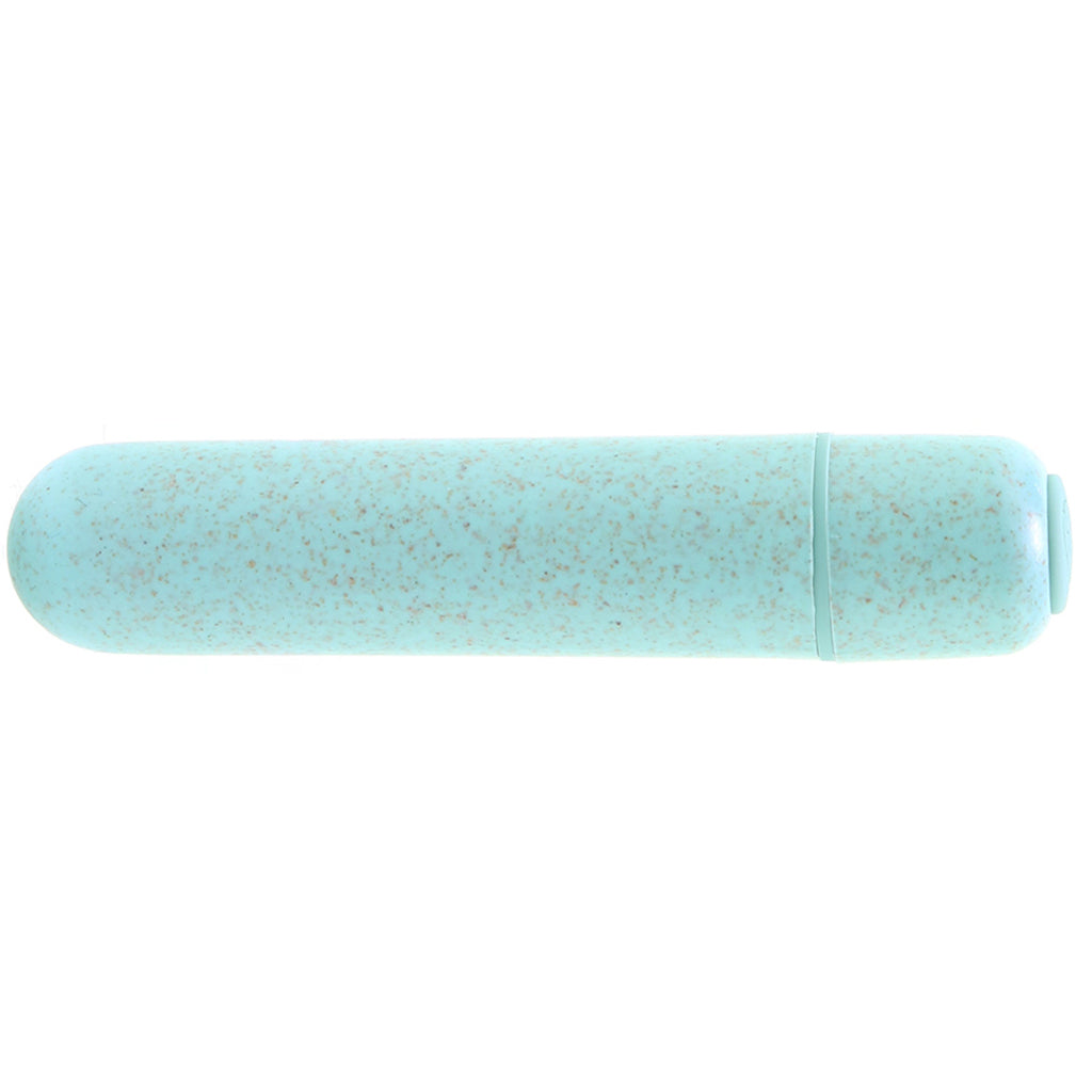 Gaia BioFeel Biodegradable Bullet Vibe in Aqua Vibrators > Bullet and Egg Vibrators - Tophatter Daily Deals