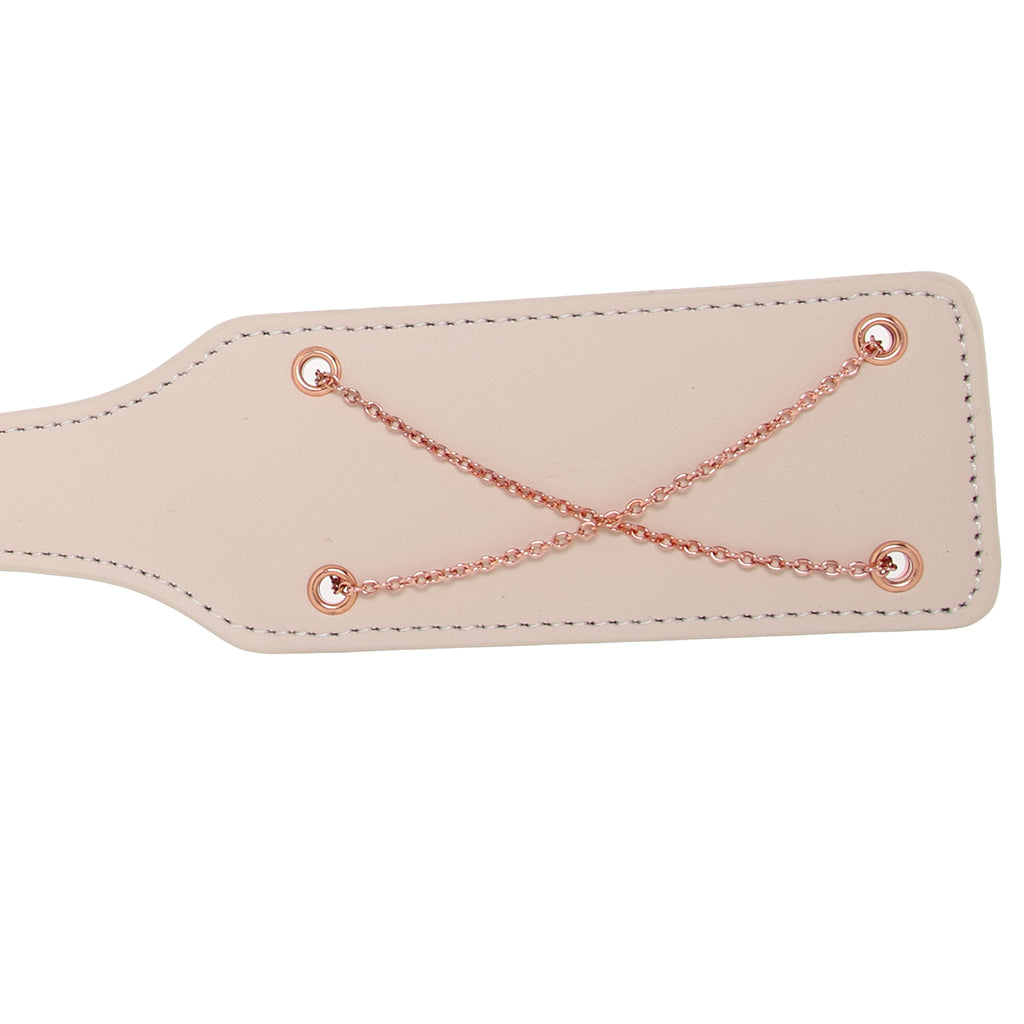 S&M Peaches 'n CreaMe Chain Impression Paddle Bondage and Fetish > Whips and Crops - Tophatter Daily Deals