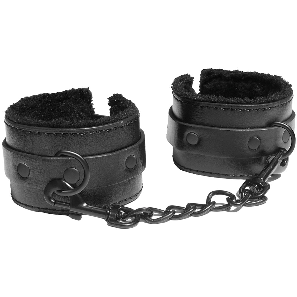 Sex & Mischief Shadow Fur Handcuffs Bondage and Fetish > Wrist and Ankle Cuffs - Tophatter Daily Deals