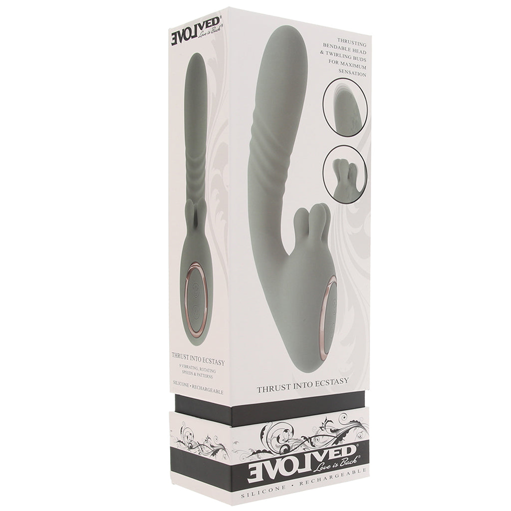 Thrust Into Ecstacy Rabbit Vibe - Tophatter's Vibrator Deals Online Vibrators > Rabbit Vibrators - Tophatter Daily Deals