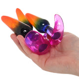 Crystal Jellies Anal Trainer Set in Rainbow Anal Sex Toys > Butt Plugs - Tophatter Daily Deals