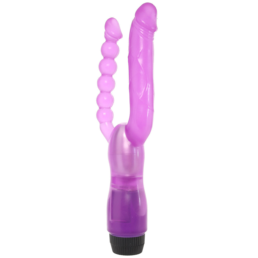 PinkCherry Dual Penetrator Vibe Vibrators > Double Penetration - Tophatter Daily Deals
