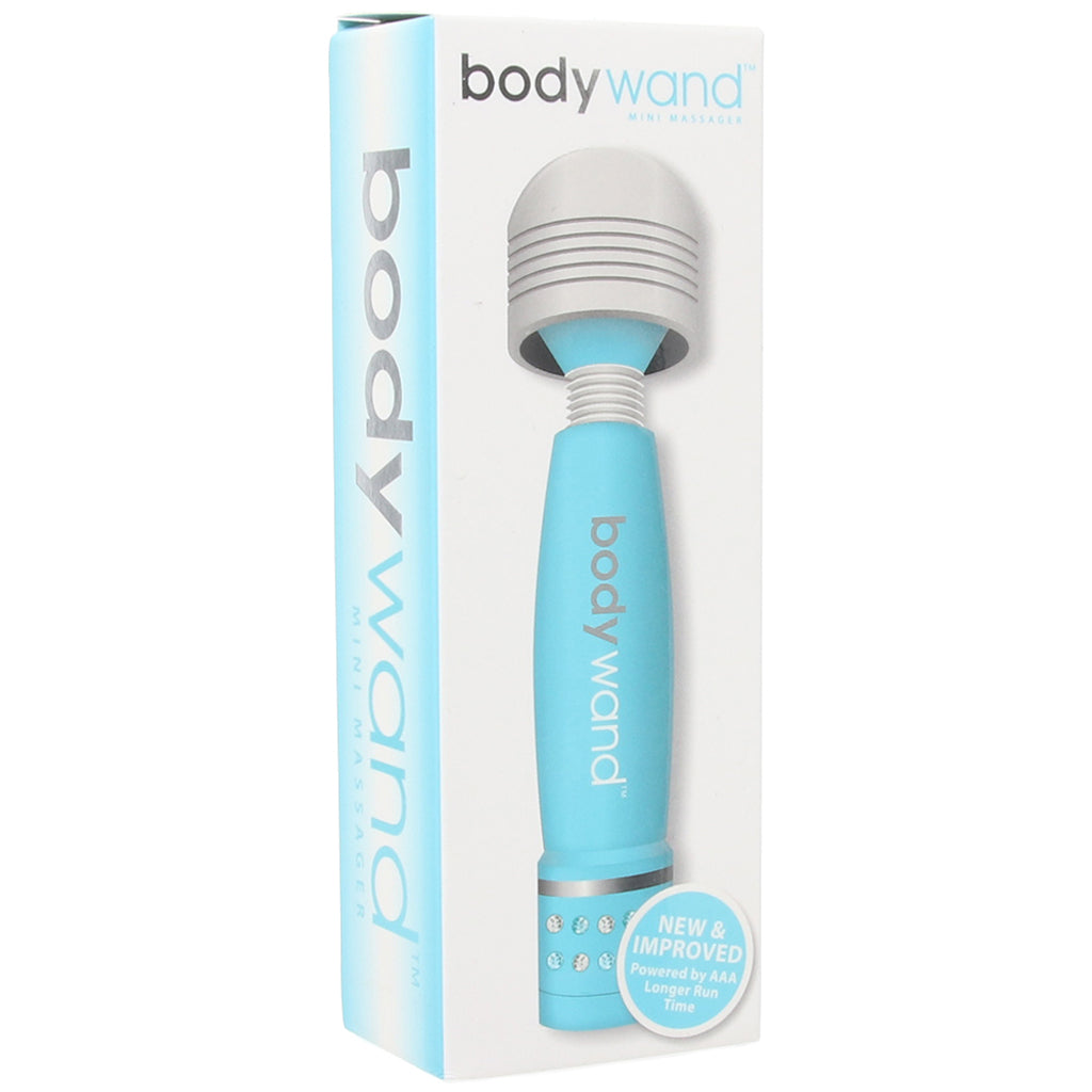 BodyWand Mini Massager in Aqua - Tophatter's Vibrator Deals Online Vibrators > Wands - Tophatter Daily Deals