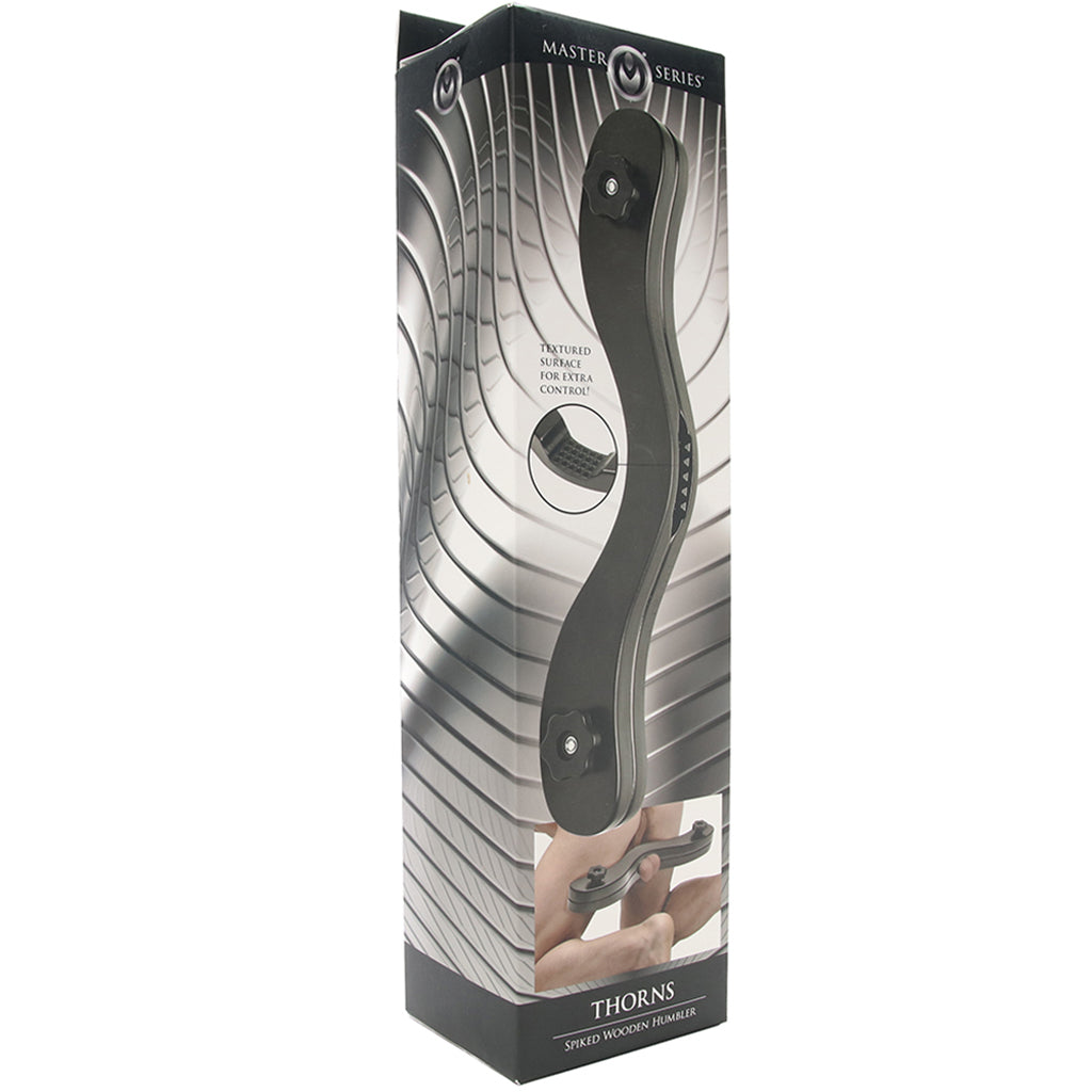 Master Series Thorns Spiked Wooden Humbler - Tophatter's Adult Sex Toys Online Bondage and Fetish > Cock and Ball Devices - Tophatter Daily Deals