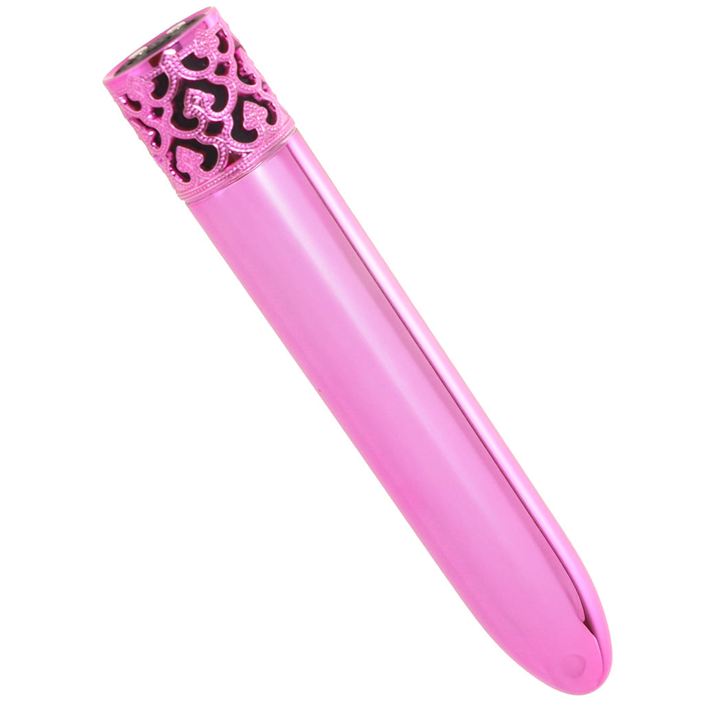 Royal Gems Shiny Bullet Vibe in Pink Vibrators > Bullet and Egg Vibrators - Tophatter Daily Deals