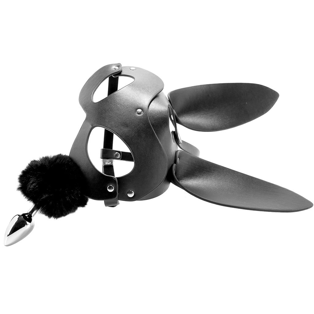 Tailz Bunny Tail Anal Plug & Mask Set Anal Sex Toys > Butt Plugs - Tophatter Daily Deals