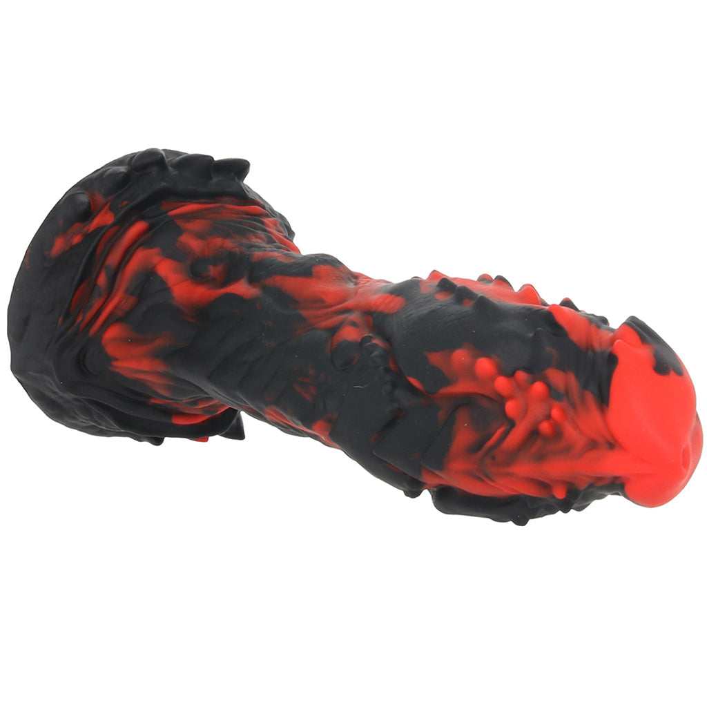 Creature Cocks Inferno Cock Vibrating Silicone Dildo - Tophatter's Adult Sex Toys Online Dildo Sex Toys > Fantasy Dildos - Tophatter Daily Deals